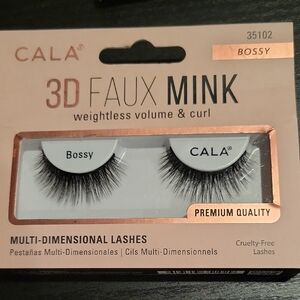 CALA 3D Faux Mink Lashes - Bossy Black